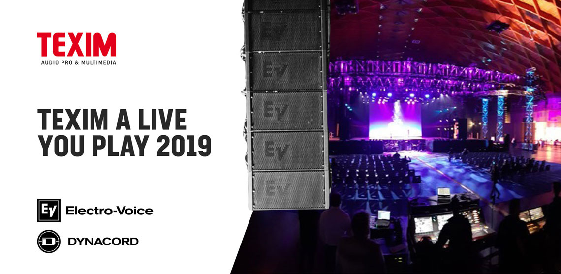 Texim a Live You Play 2019 - Il nuovo format dell'evento con il Palco Teatr