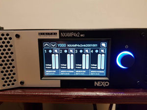 Nexo: arriva in Italia il processore/amplificatore NXAMP4X2MK2
